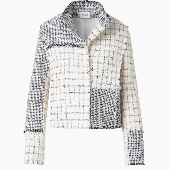 Akris Punto Long Sleeve Tweed Jacket. 10 - Picture 7 of 10